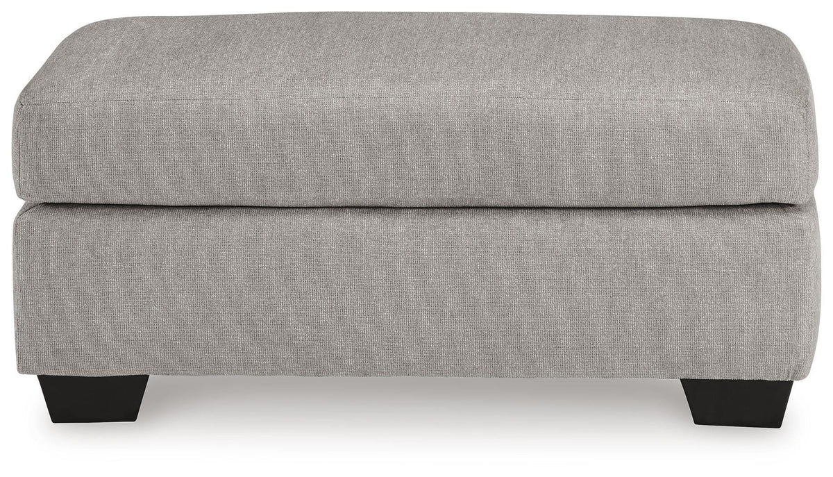 Avenal Park Sofa, Loveseat, Oversized Chair and Ottoman - Flannel (2)