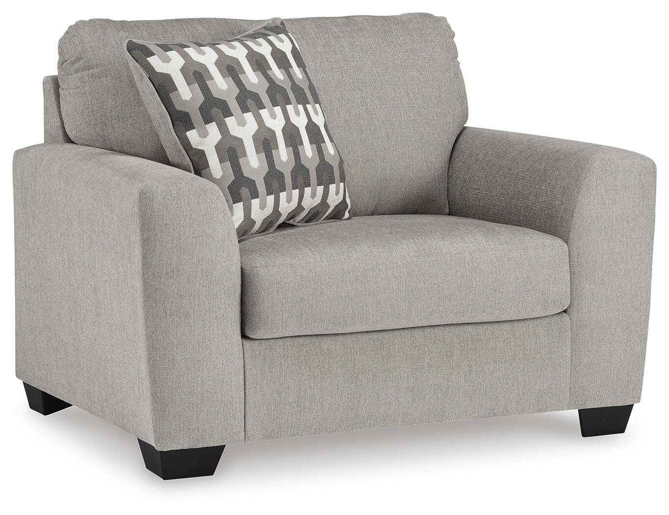 Avenal Park Oversized Chair - Gray (1)