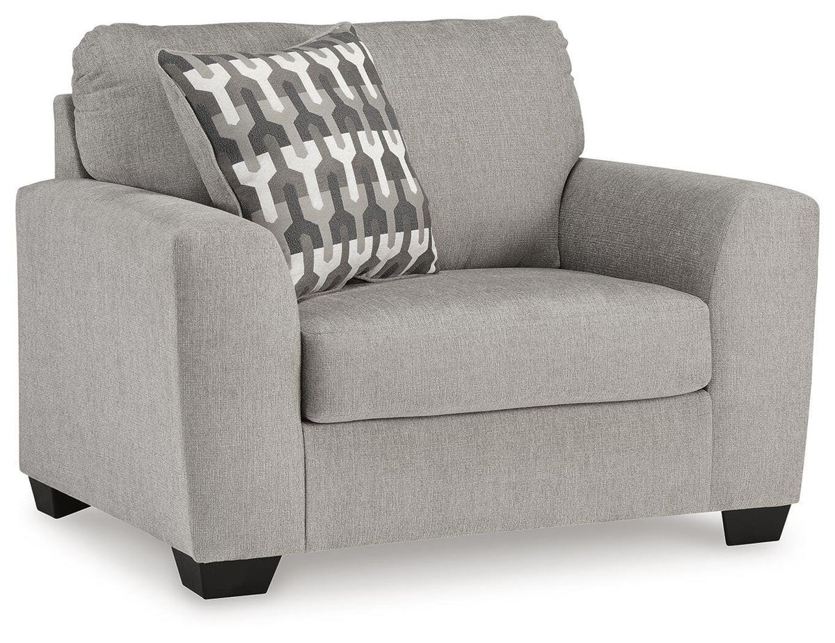 Avenal Park Oversized Chair - Gray (1)