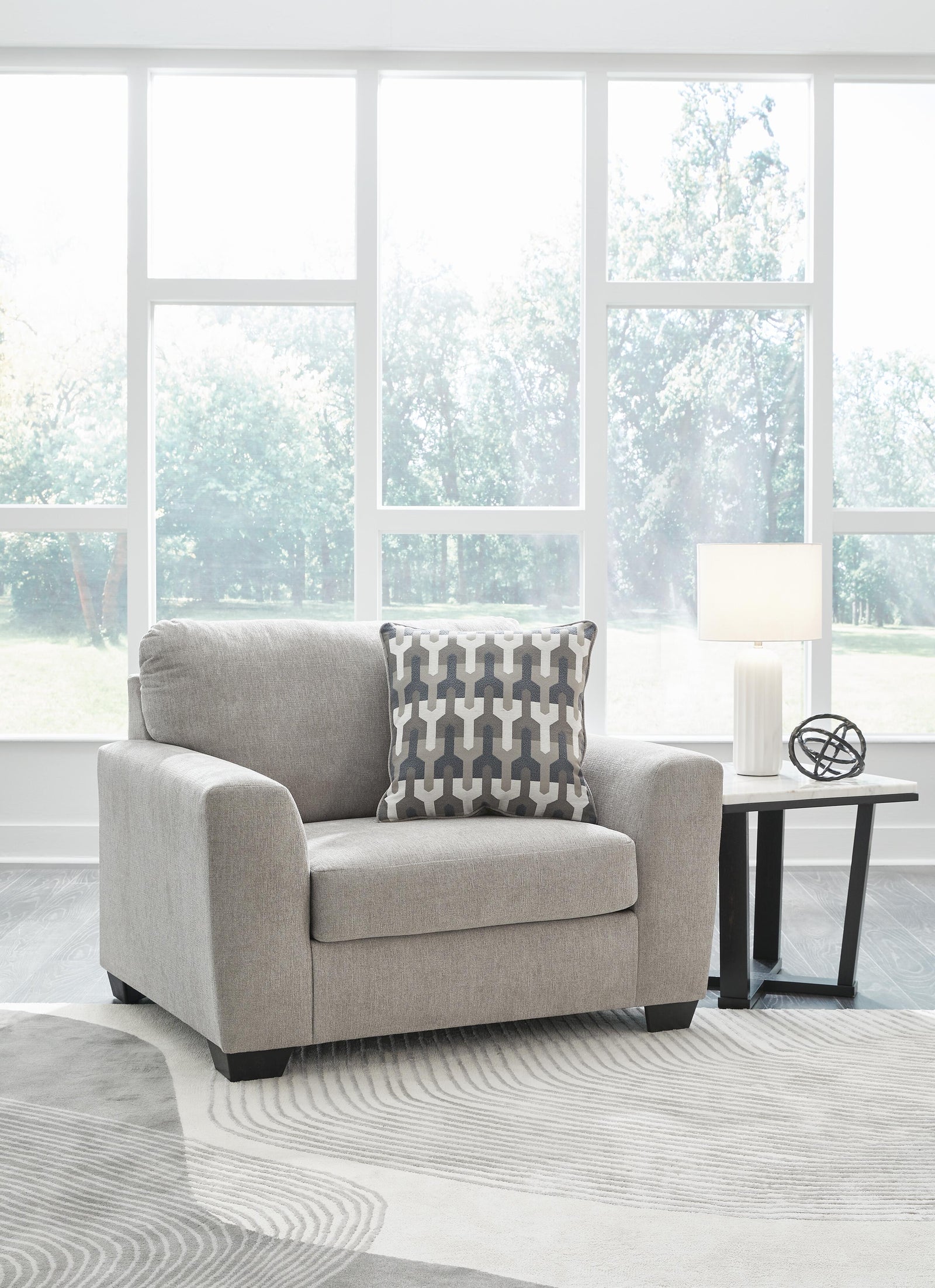 Avenal Park Oversized Chair - Gray (2)