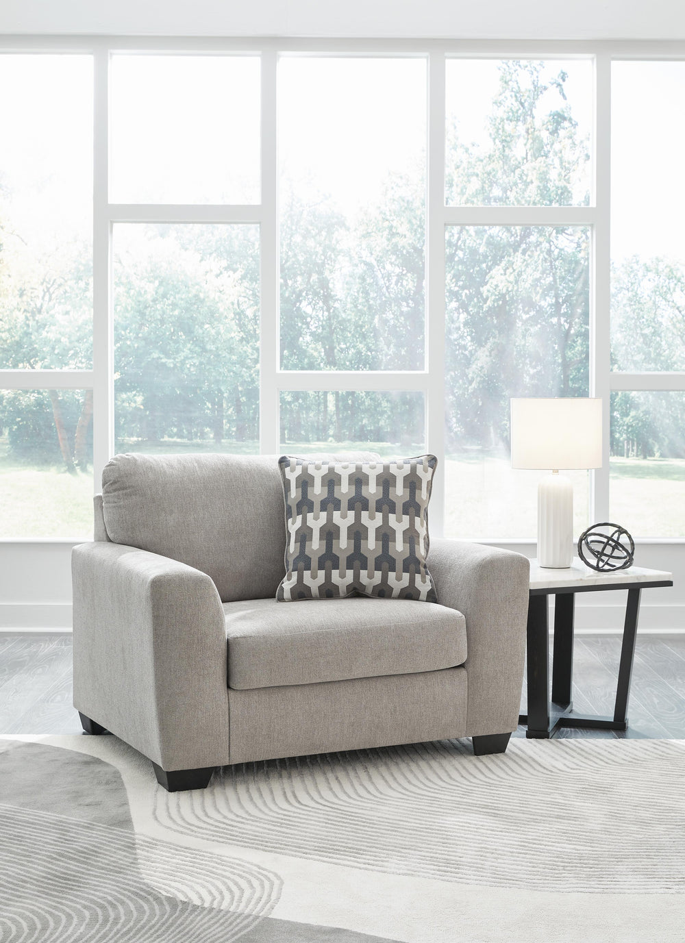 Avenal Park Oversized Chair - Gray (2)