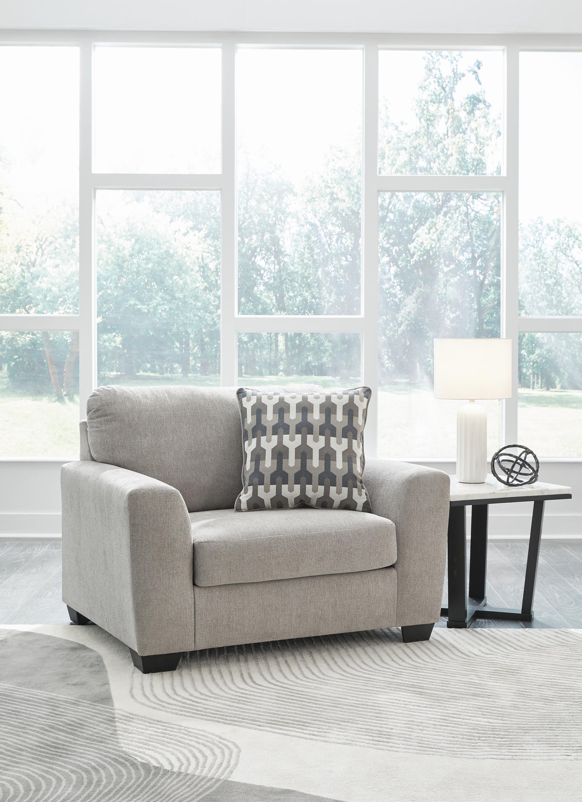 Avenal Park Oversized Chair - Gray (2)