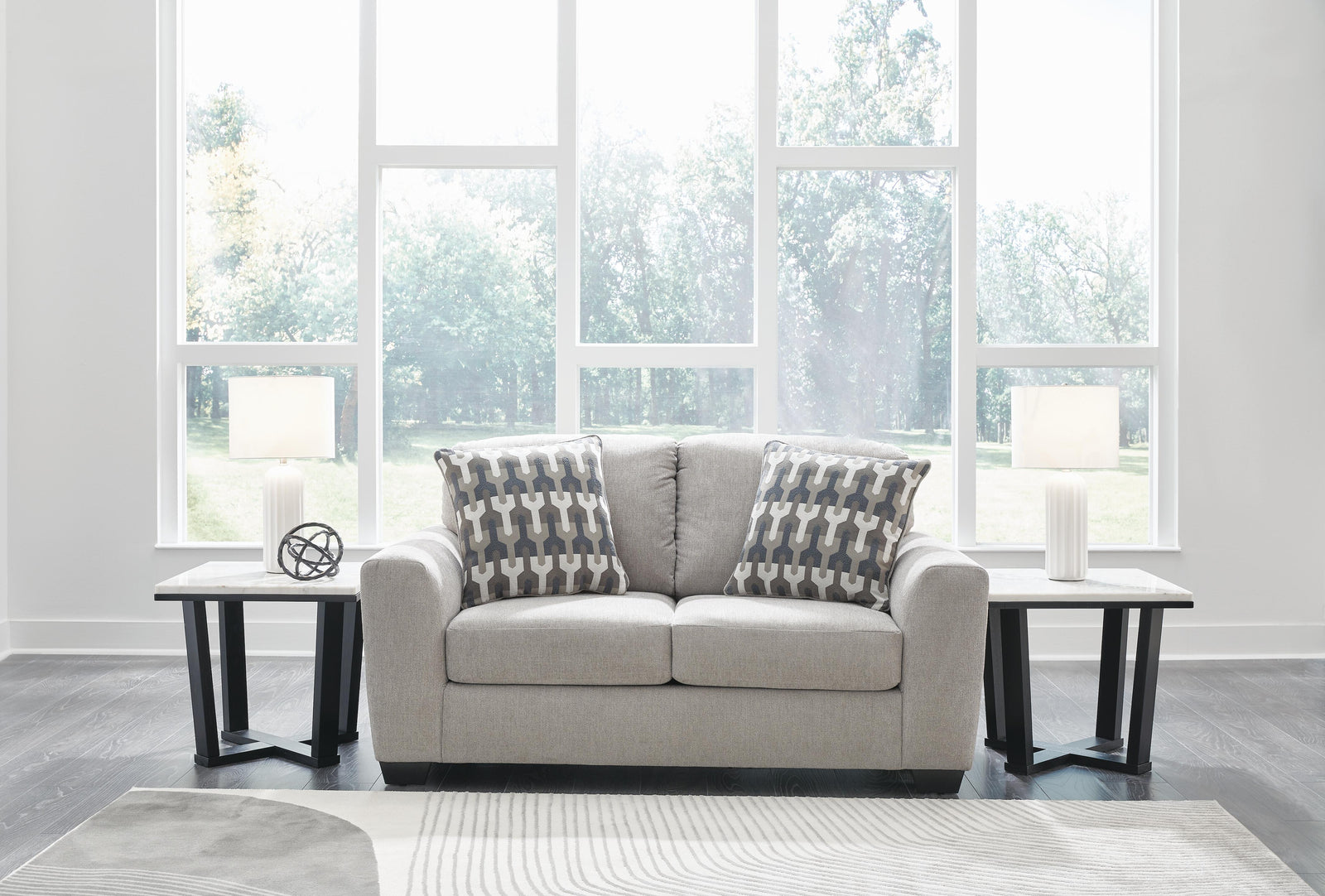 Avenal Park Loveseat - Gray (2)