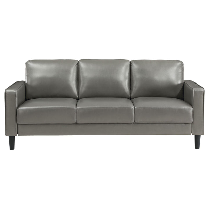 Coaster Furniture 508365 Ruth Upholstered Track Arm Sofa Grey