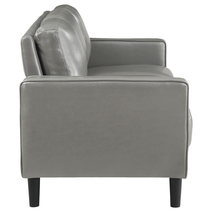 Coaster Furniture 508365 Ruth Upholstered Track Arm Sofa Grey