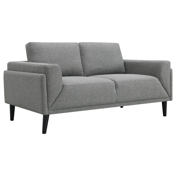 Coaster Furniture 509524-S2 Rilynn 2-piece Upholstered Track Arm Sofa Set Grey