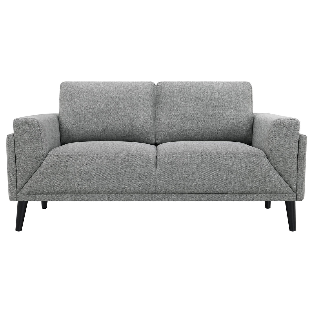 Coaster Furniture 509524-S2 Rilynn 2-piece Upholstered Track Arm Sofa Set Grey