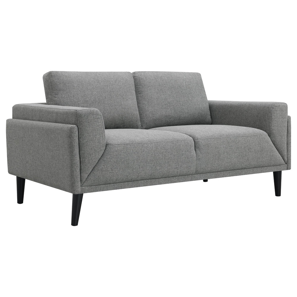 Coaster Furniture 509525 Rilynn Upholstered Track Arm Loveseat Grey