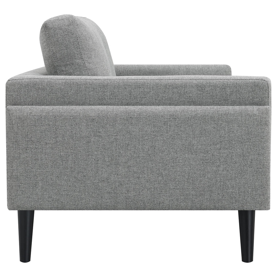 Coaster Furniture 509525 Rilynn Upholstered Track Arm Loveseat Grey