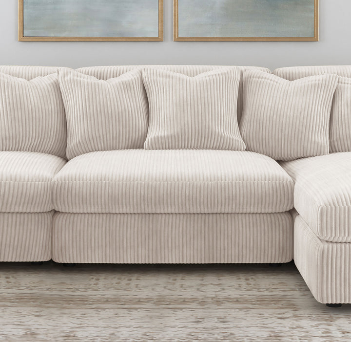 Blaine - Upholstered Armless Chair - Sand