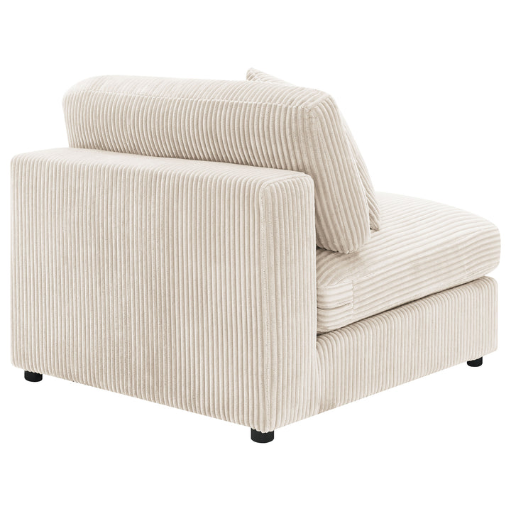 Blaine - Upholstered Armless Chair - Sand