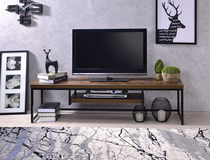 Bob - TV Stand - Weathered Oak