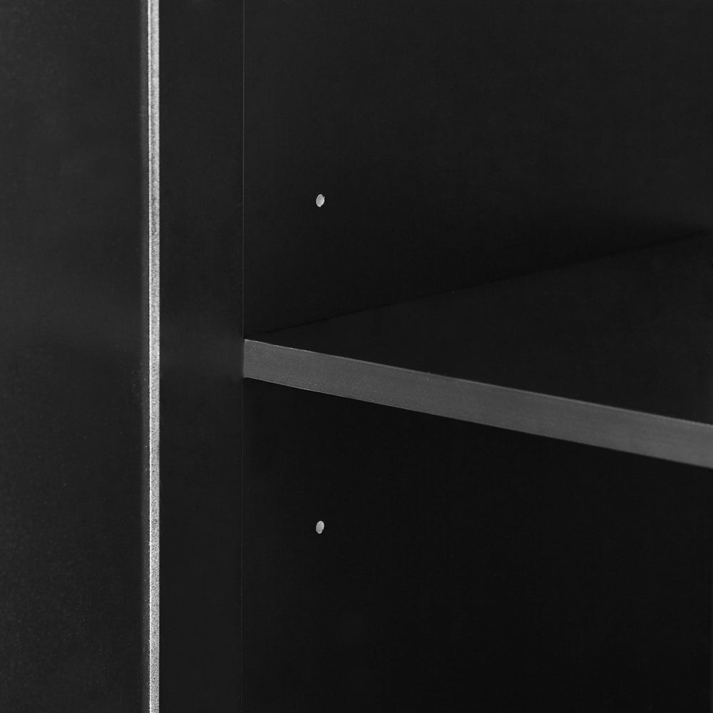 tall-bathroom-storage-cabinet-with-two-doors-and-drawers-black
