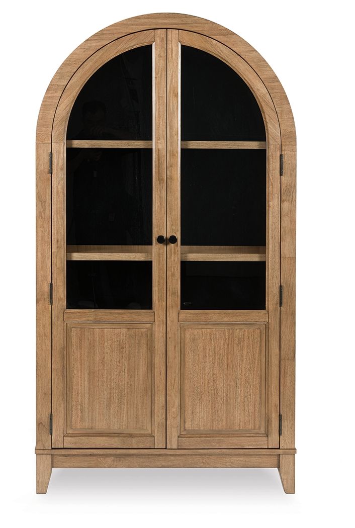 Dagandale - Accent Cabinet - Natural / Black