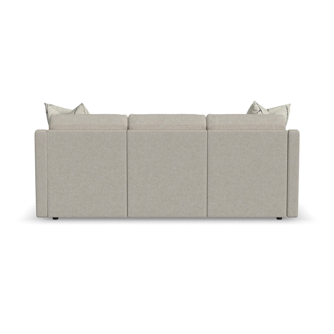 Flexsteel 5510-31 Sky  Upholstered Sofa  Light Gray