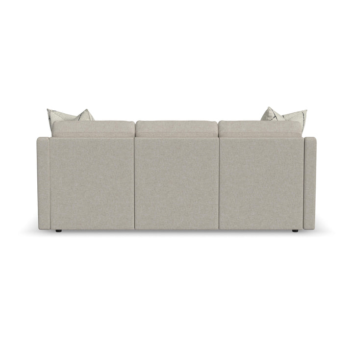 Flexsteel 5510-31 Sky  Upholstered Sofa  Light Gray