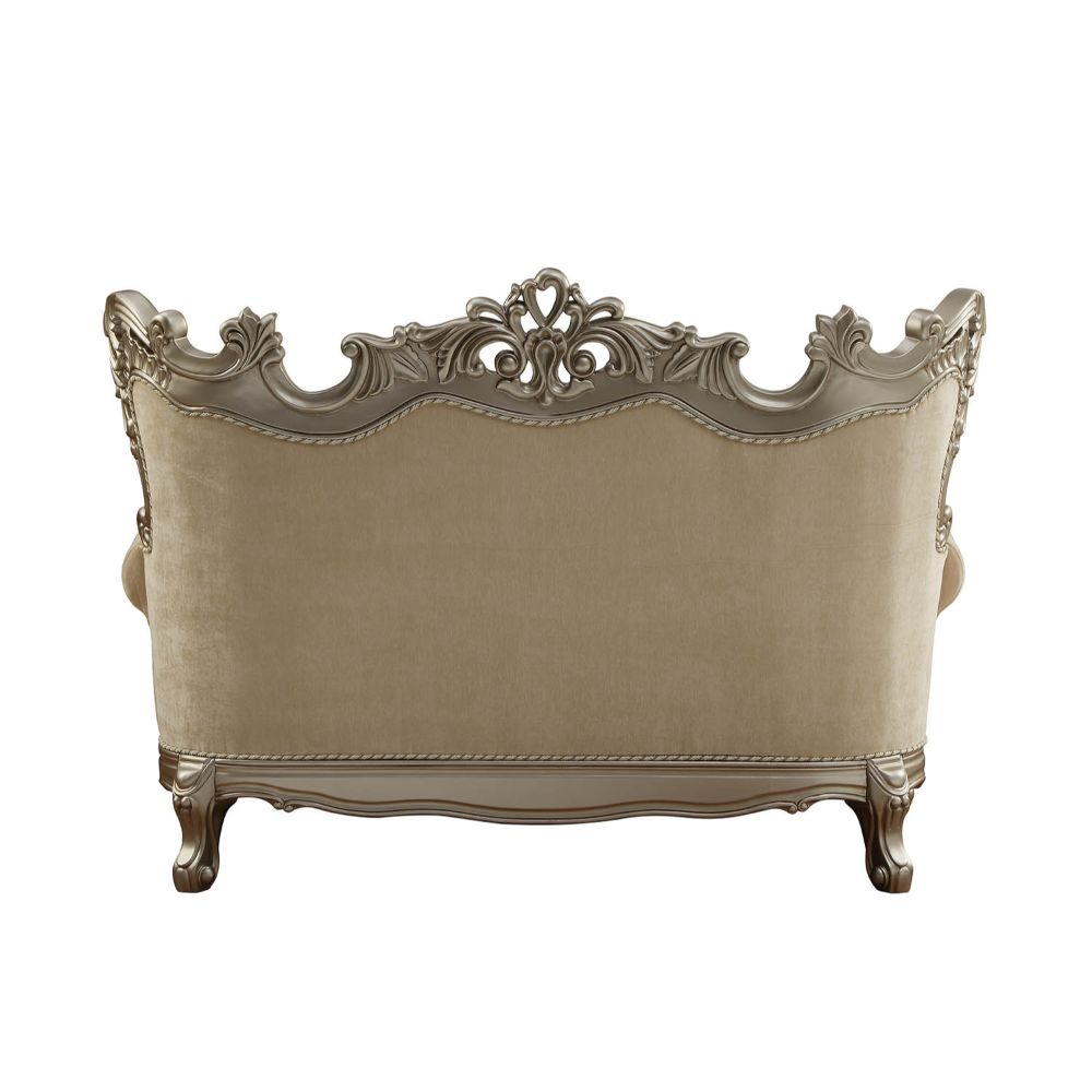 Ranita Loveseat with 6 Pillows