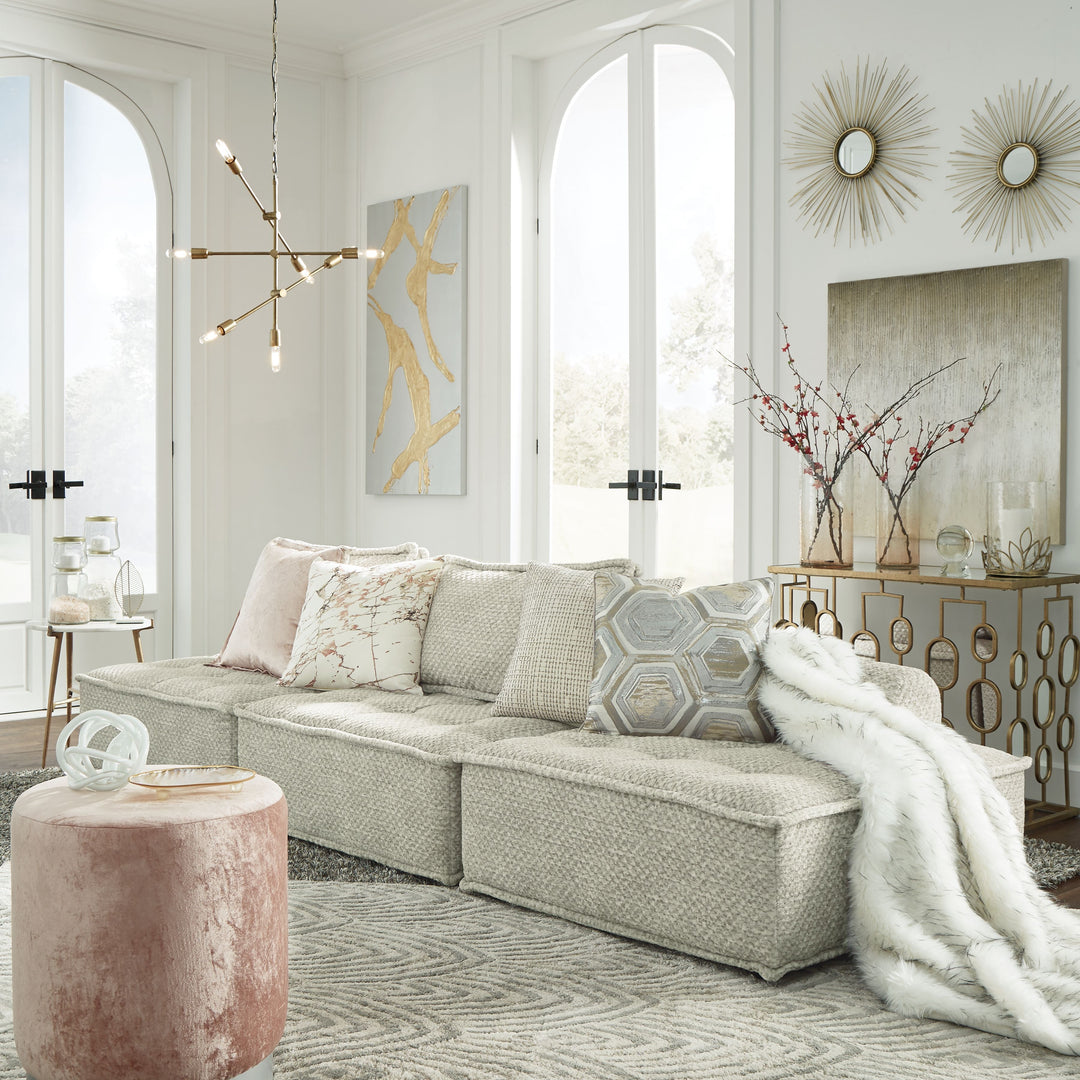 Bales - 3-Piece Modular Seating - Taupe by Ashley Furniture product image