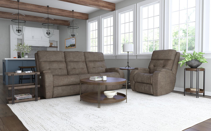 flexsteel-b3906-62h-strait-power-reclining-sofa-with-power-headrests-dark-brown