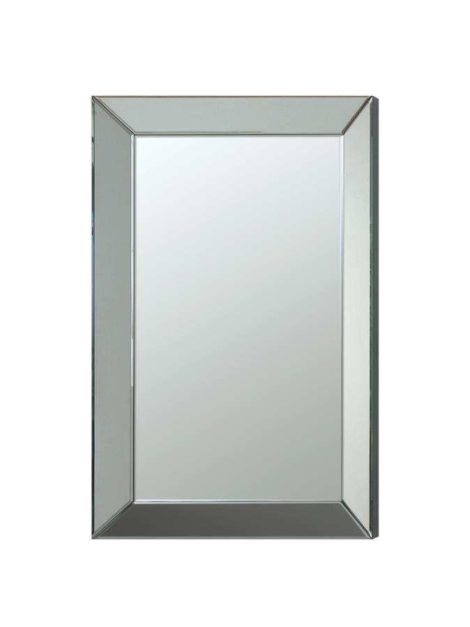 Coaster Furniture Pinciotti - Beveled Frame Wall Mirror - Silver