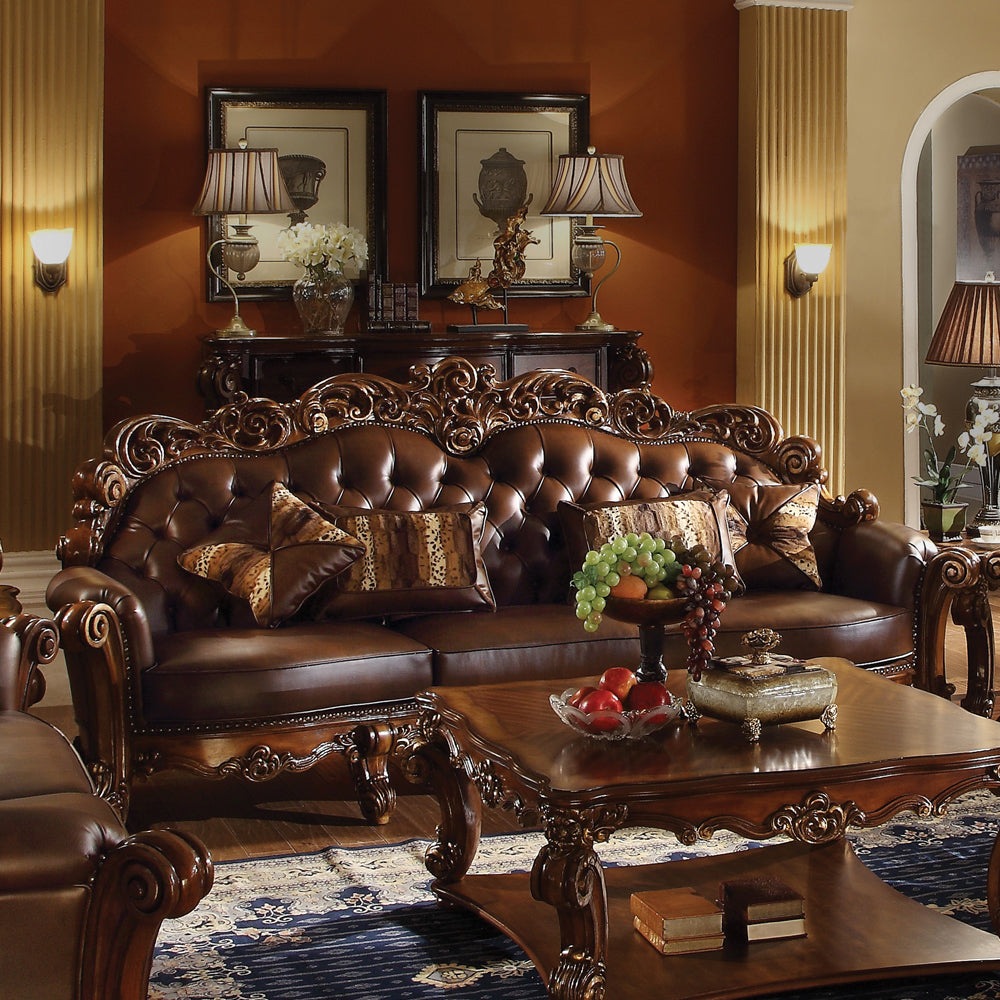 Vendome Oversized Sofa with 4 Pillows