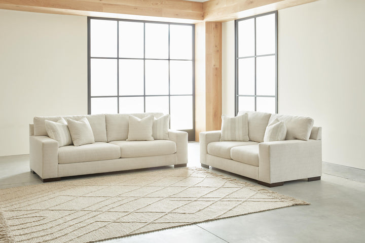 Maggie Sofa, Loveseat and Ottoman - Birch (18)