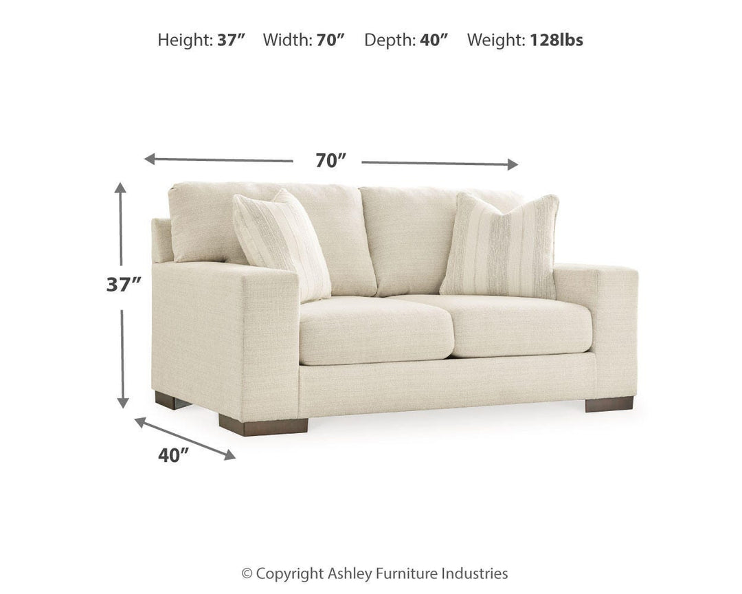 Maggie Sofa, Loveseat and Ottoman - Birch (15)