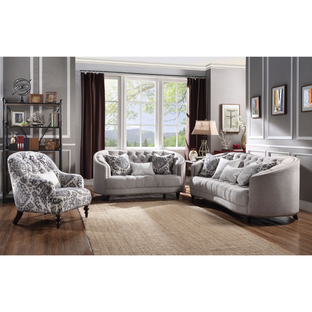 Saira Loveseat with 3 Pillows