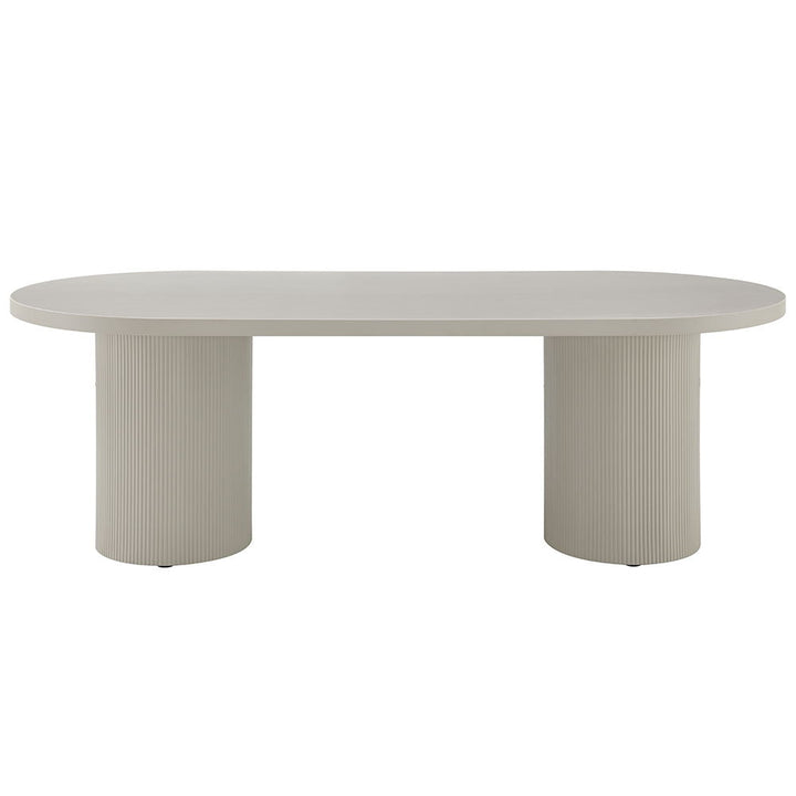 Laela - Dining Table - White