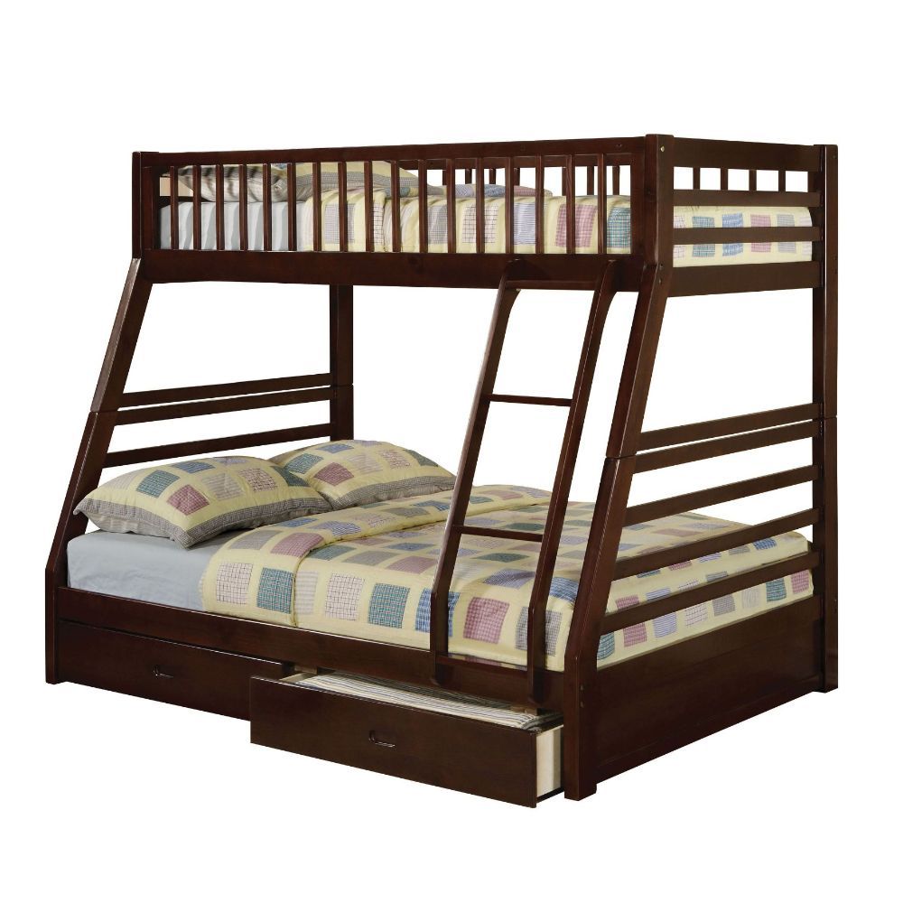 ACME Furniture Jason Twin Over Full Bunk Bed Espresso