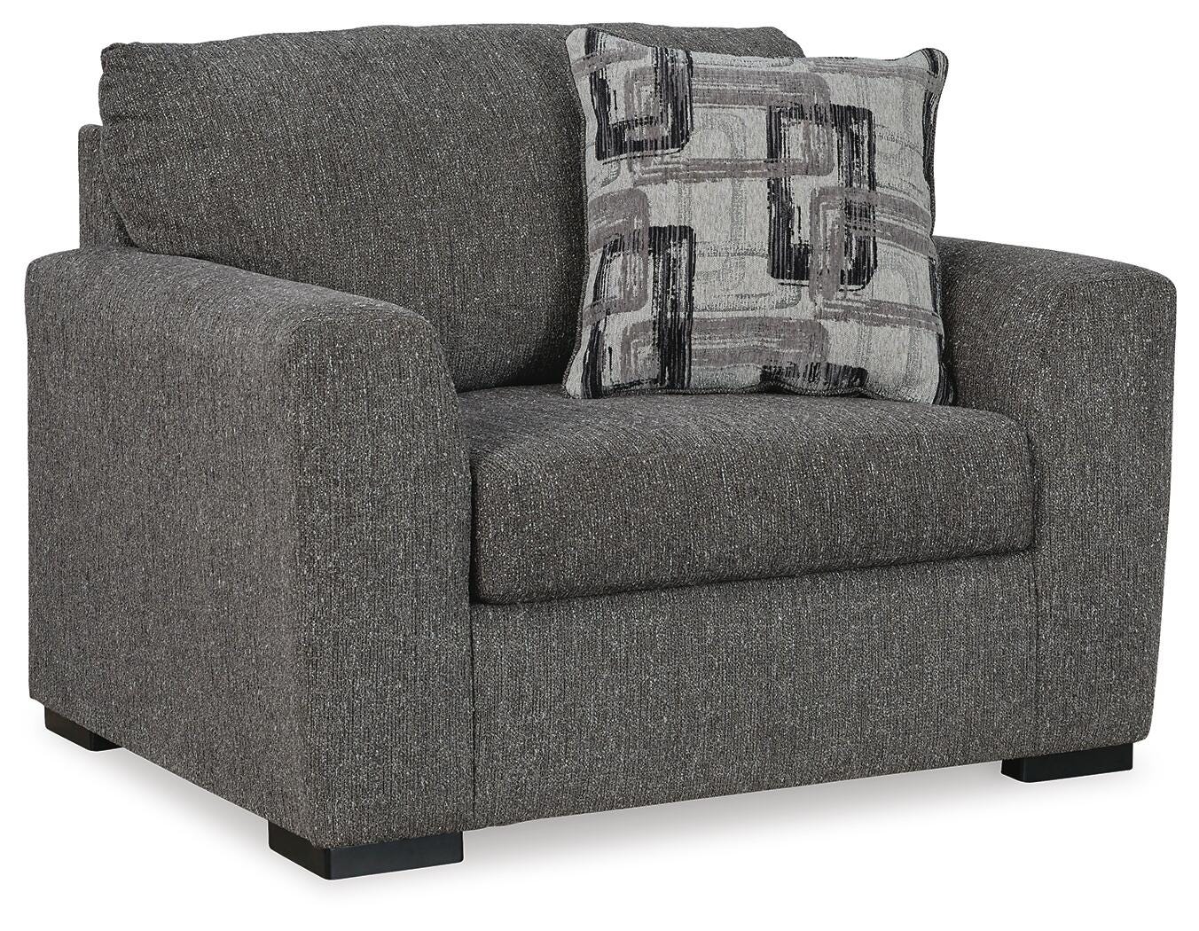 Gardiner Oversized Chair - Dark Gray (1)