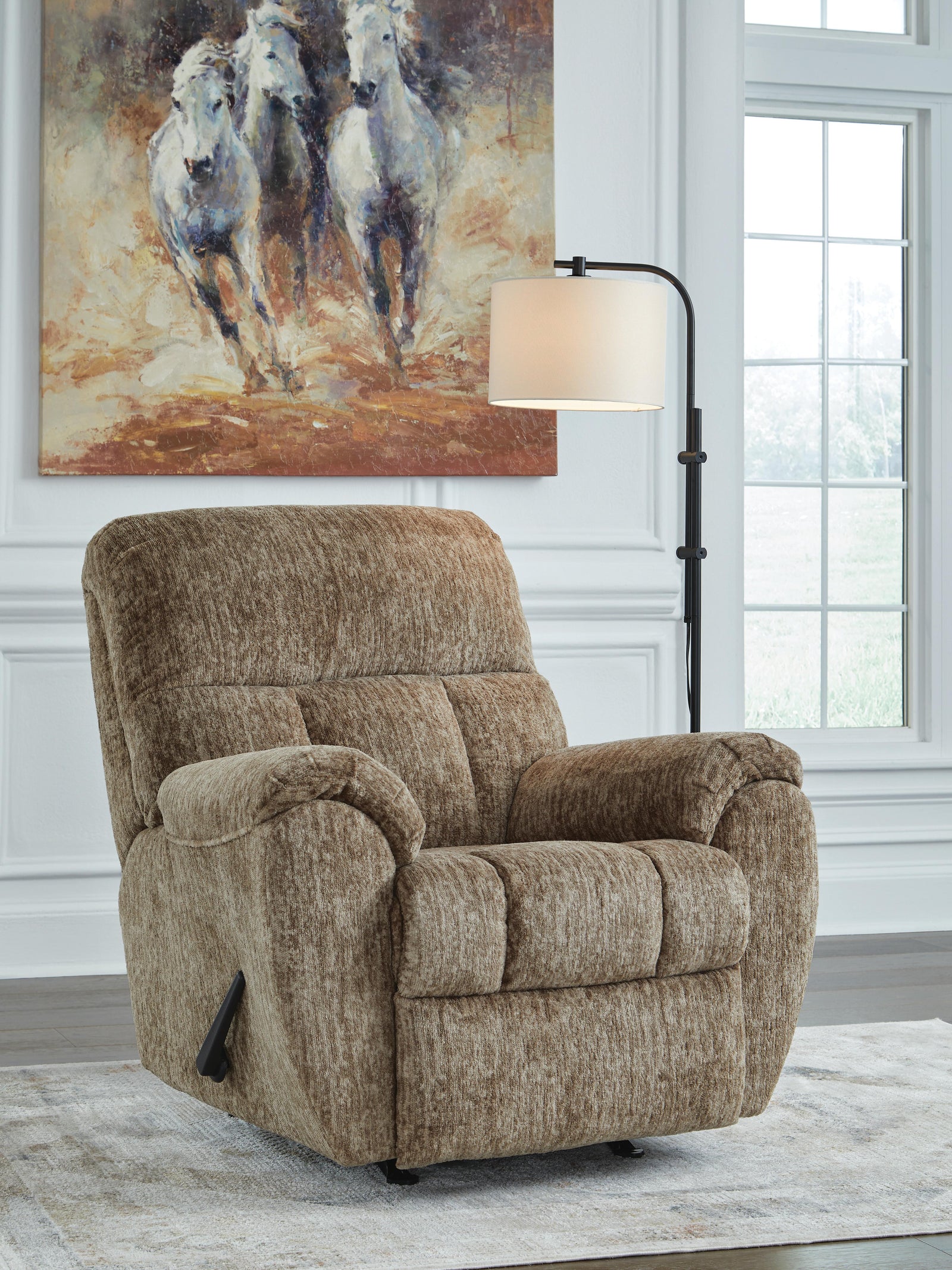 Stayfish Recliner - Light Brown (2)