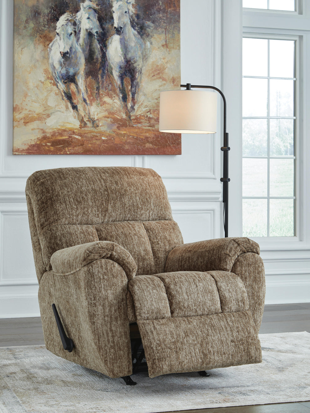 Stayfish Recliner - Light Brown (6)