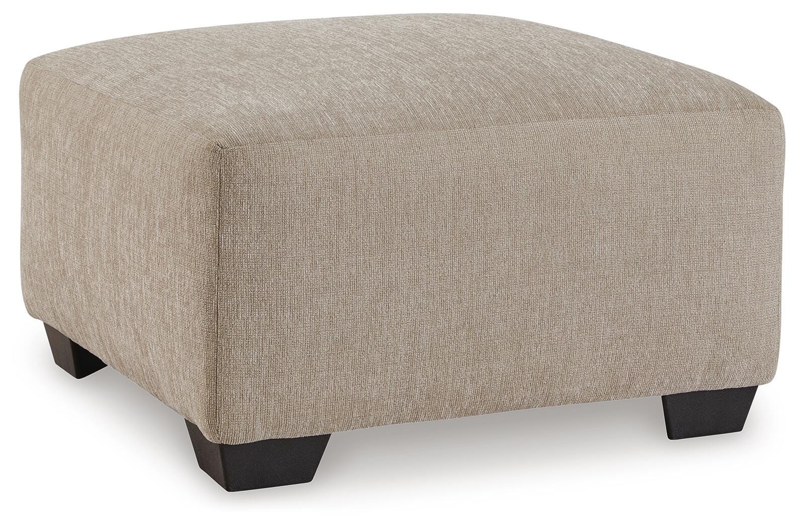 Brogan Bay Oversized Accent Ottoman - Light Brown (1)