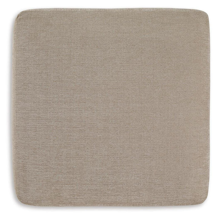 Brogan Bay Oversized Accent Ottoman - Light Brown (4)