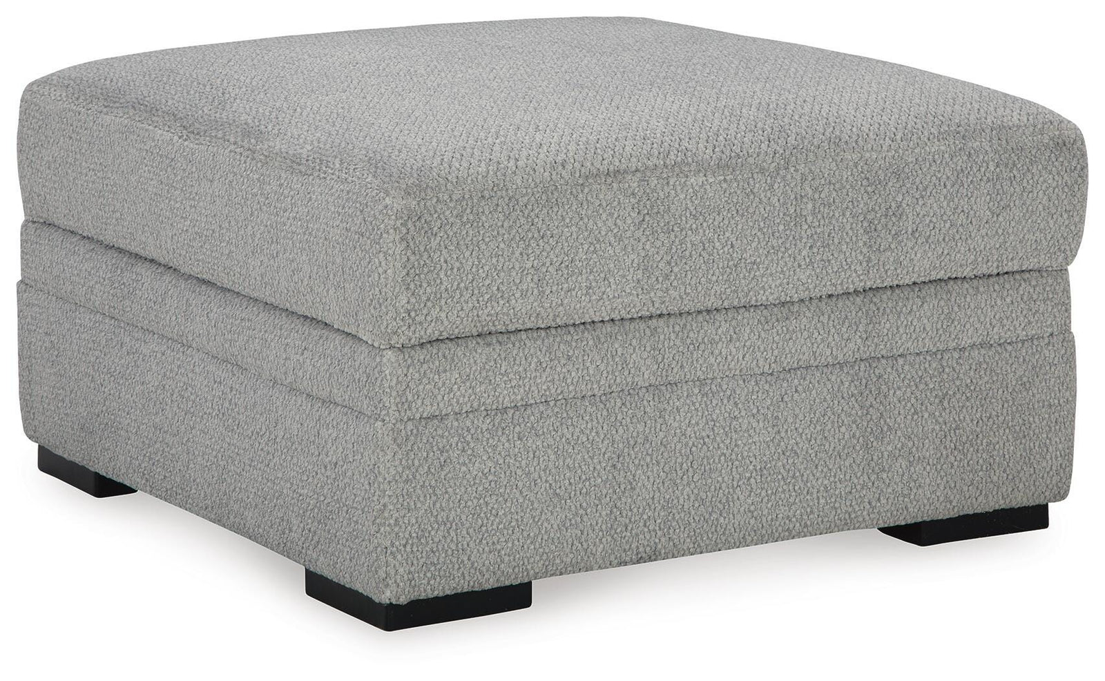 Casselbury Ottoman With Storage - Dark Gray (1)