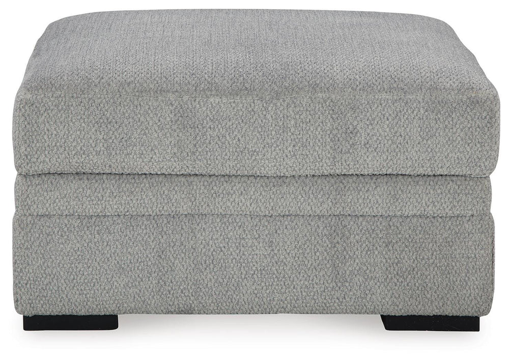 Casselbury Ottoman With Storage - Dark Gray (5)