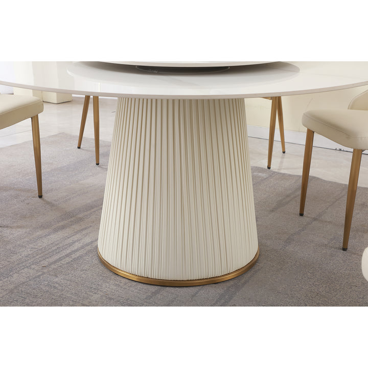 59-sintered-stone-round-dining-table-with-lazy-susan-metal-pedestal-dining-set