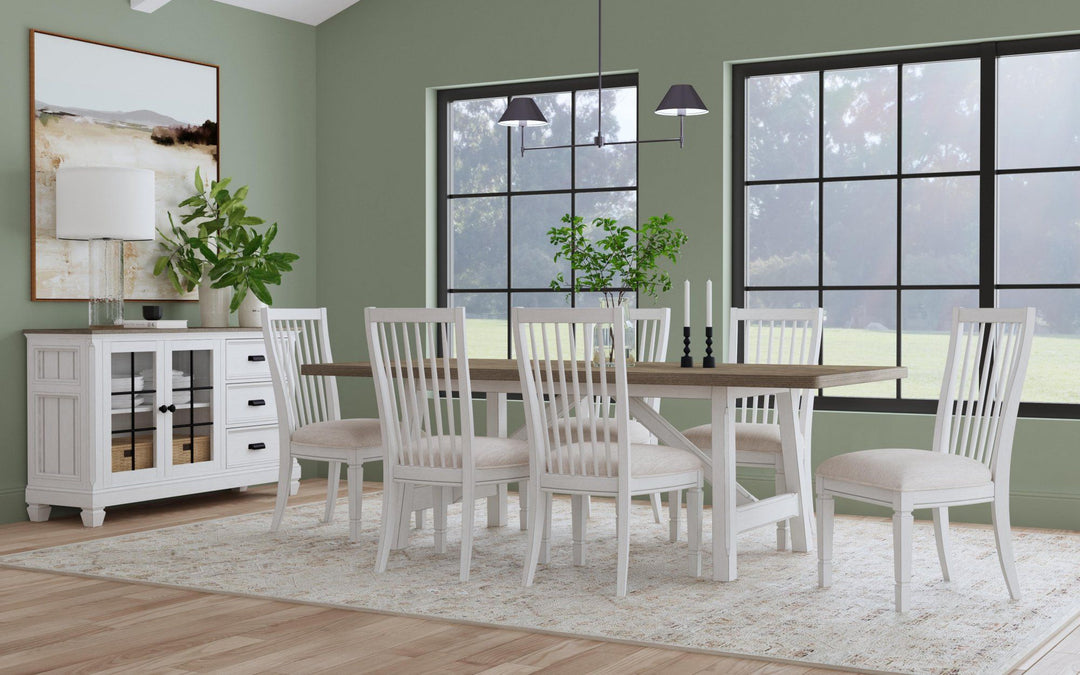 flexsteel-w1072-831-melody-rectangular-dining-table-white