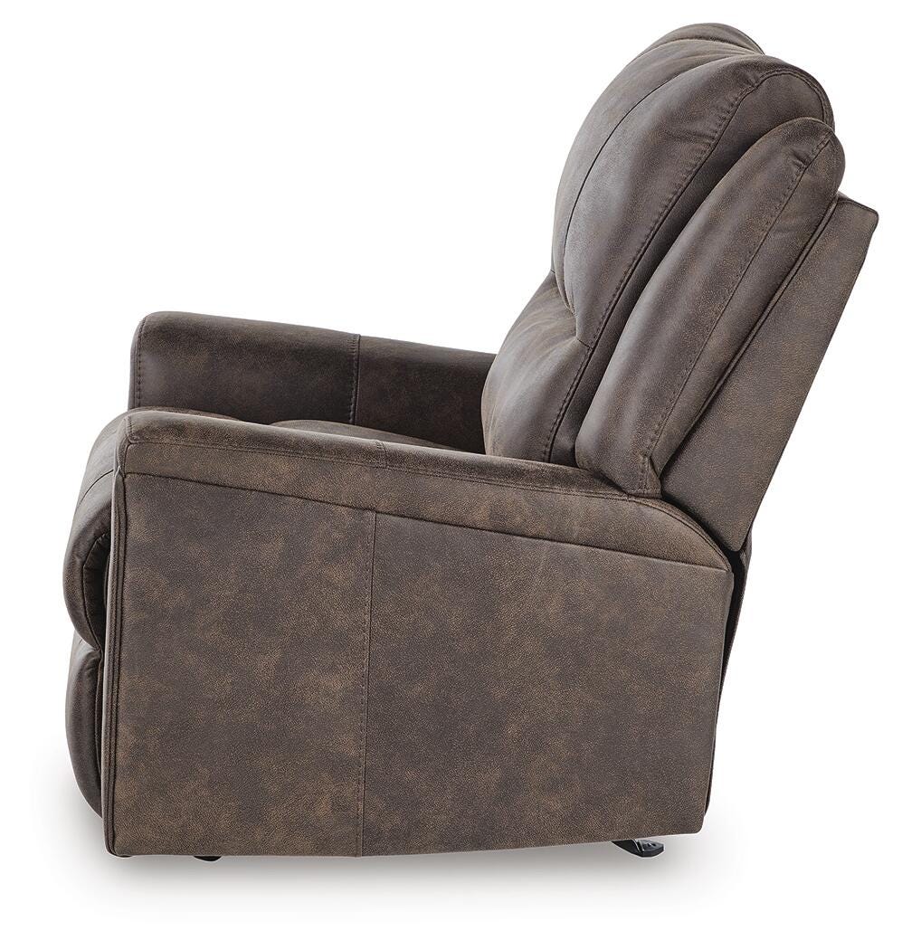 Lixtowel Recliner - Dark Brown (7)