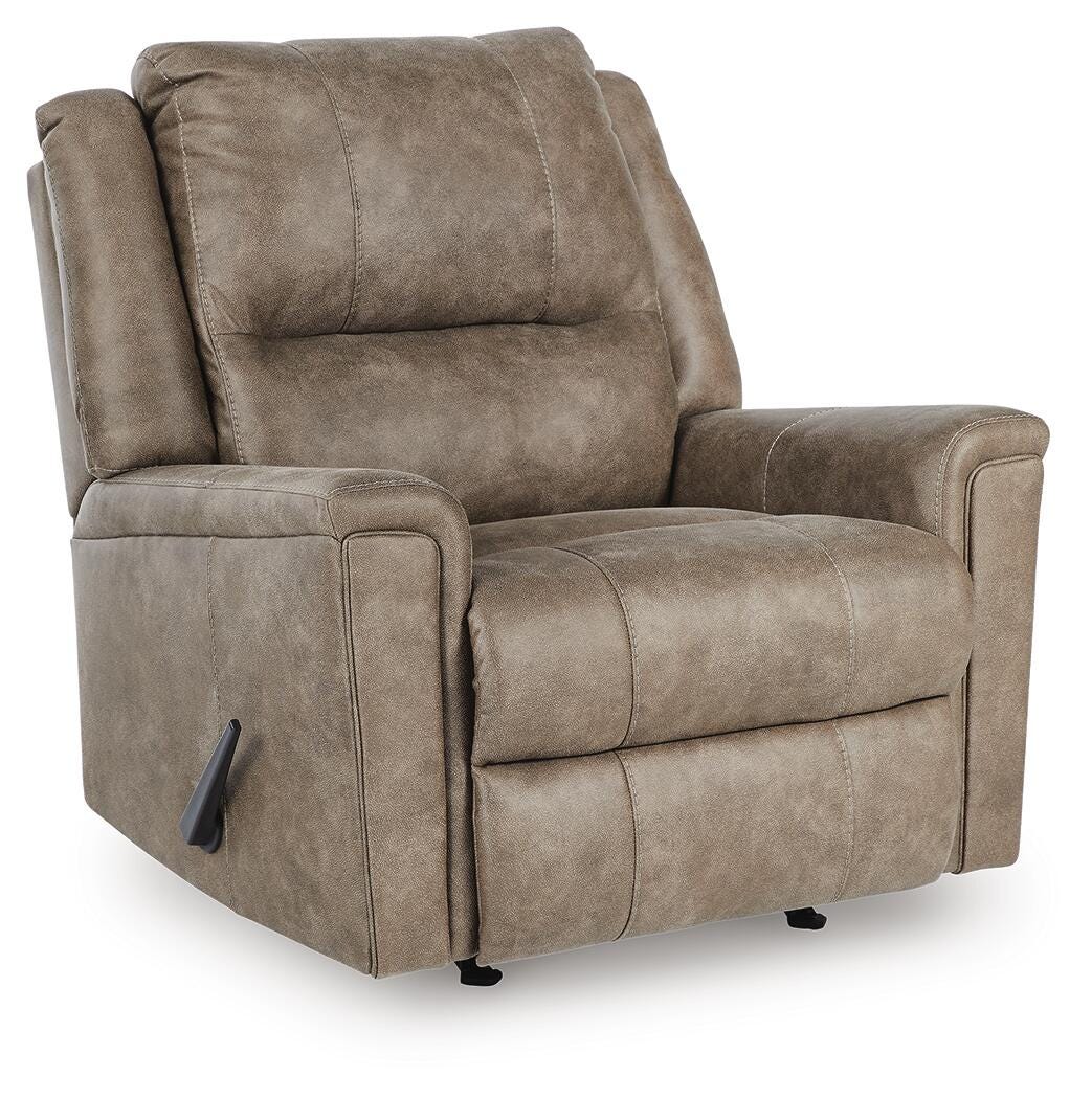 Lixtowel Recliner - Light Brown (1)