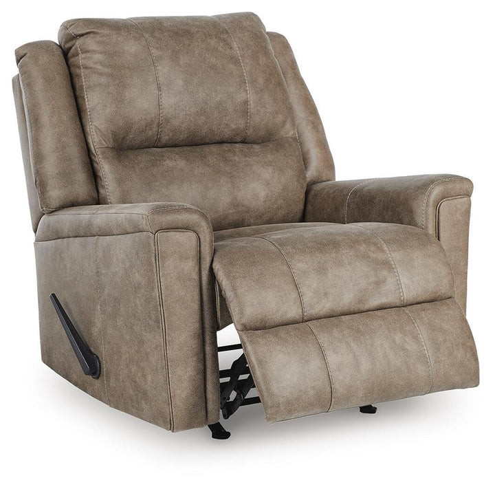 Lixtowel Recliner - Light Brown (3)