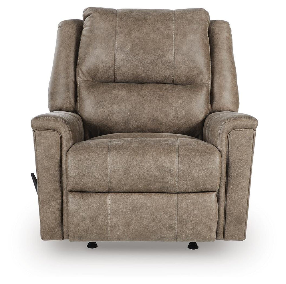 Lixtowel Recliner - Light Brown (4)