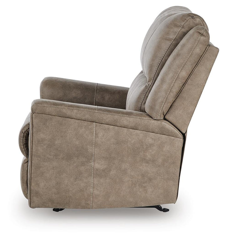 Lixtowel Recliner - Light Brown (7)