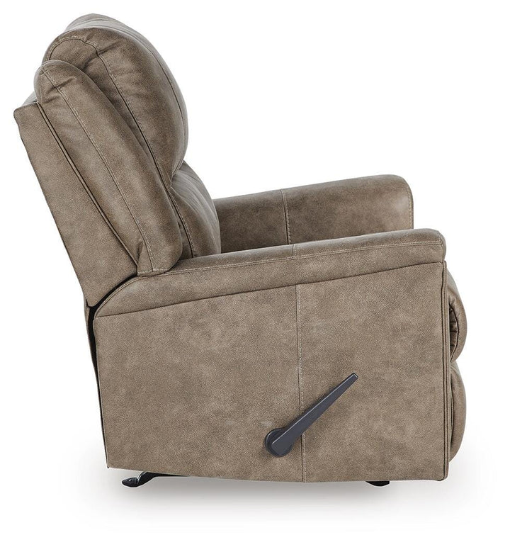 Lixtowel Recliner - Light Brown (5)