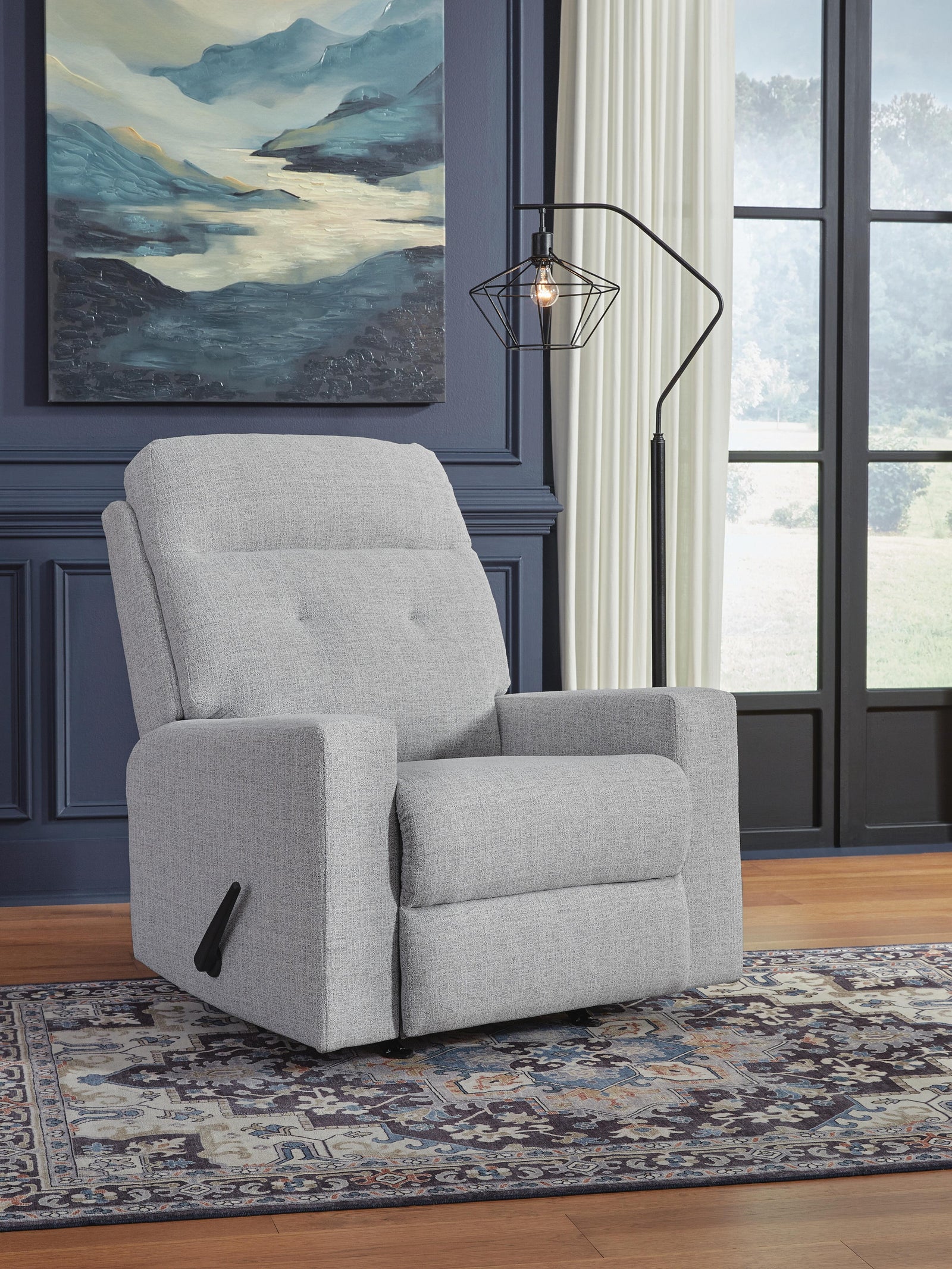 Skillins Recliner - Gray (2)