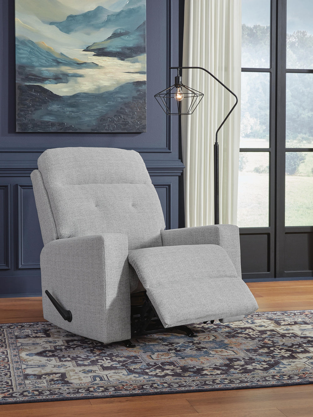 Skillins Recliner - Gray (6)