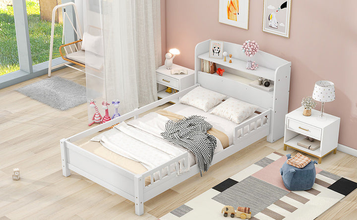 wood-twin-size-platform-bed-with-built-in-led-light-storage-headboard-and-guardrail-white
