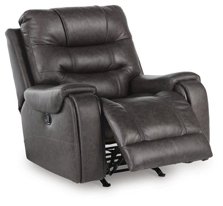 Femley Recliner - Dark Gray (3)
