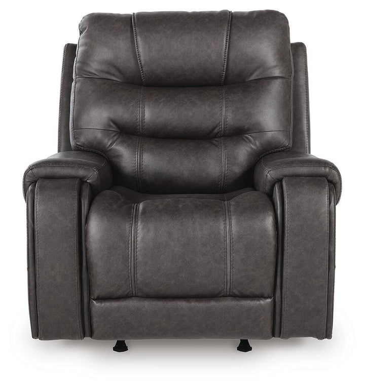 Femley Recliner - Dark Gray (4)